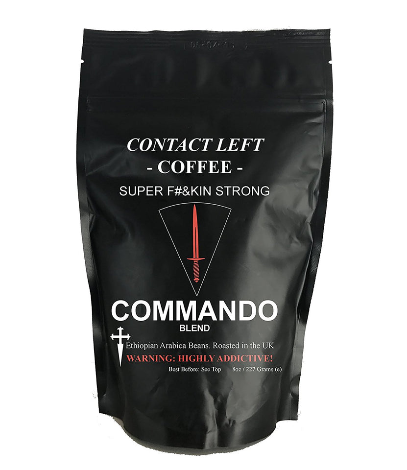 Contact Left - Commando Blend Coffee
