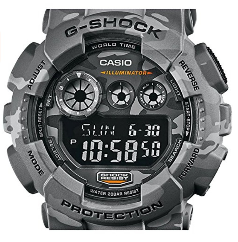 G shock camo grey shop