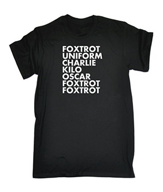 FOXTROT UNIFORM CHARLIE Printed T-shirt