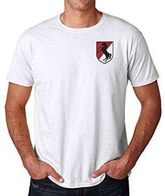 US ARMY UNITS EMBROIDERED COTTON T-SHIRTS