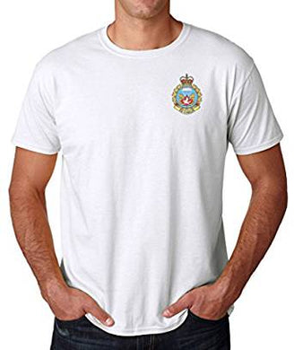 CANADIAN ARMY UNITS EMBROIDERED COTTON T-SHIRTS