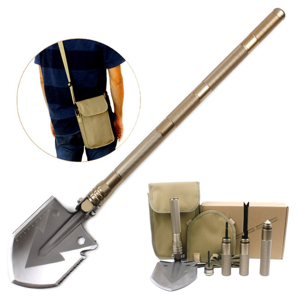 Gold Military Multi-Compact Shovel