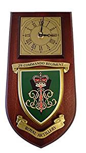 29 Commando Royal Artillery Wall Clock Plaque