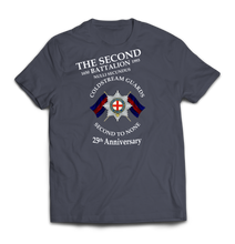 COLDSTREAM GUARDS 2ND BATTALION 25th ANNIVERSARY Printed T-Shirt