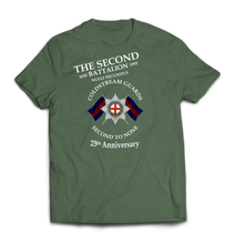 COLDSTREAM GUARDS 2ND BATTALION 25th ANNIVERSARY Printed T-Shirt