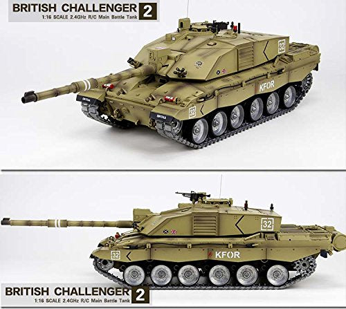 Challenger 2 Platinum Remote Control Tank