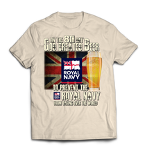 On the 8th Day Royal Navy Printed T-Shirt