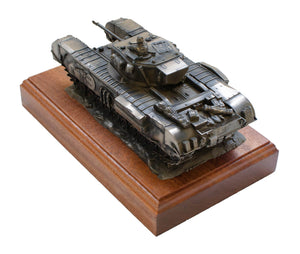 Churchill Tank Cold Cast Bronze Military Statue