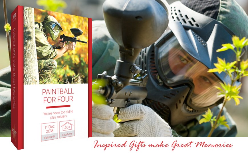 Paintball for Four Gift Experience