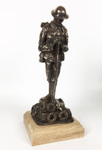 WW1 Remembrance Tommy Cold Cast Bronze Military Statue Sculpture