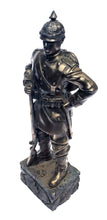 WW1 German Soldier Bronze Statue