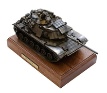 M60A1 Patton Tank Cold Cast Bronze Military Statue