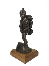 Royal Irish ranger SA80 Caubeen Cold Cast Bronze Military Statue Sculpture