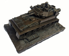 Scorpion FV101 Reconnaissance Vehicle Cold Cast Bronze Military Statue