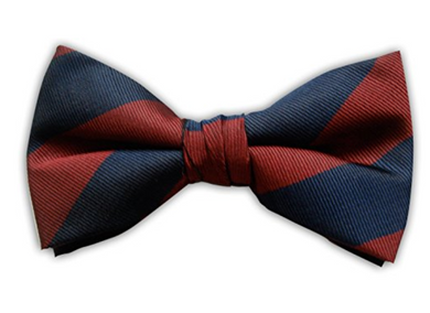Brigade of Guards Polyester Pretied Regimental Bow Tie