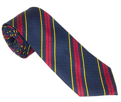 Royal Logistic Corps Silk Non Crease Regimental Tie