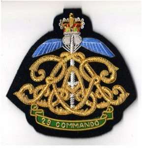 29 Commando Para Regimental Blazer Badge