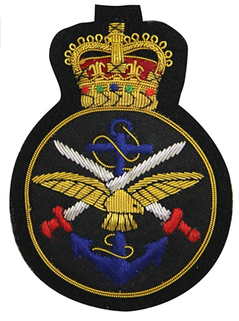 Combined Services Blazer Badge