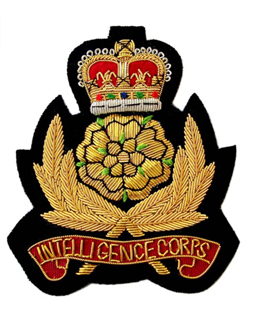 INTELLIGENCE CORPS BLAZER BADGE