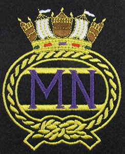 Merchant Navy Blazer Badge Embroidered