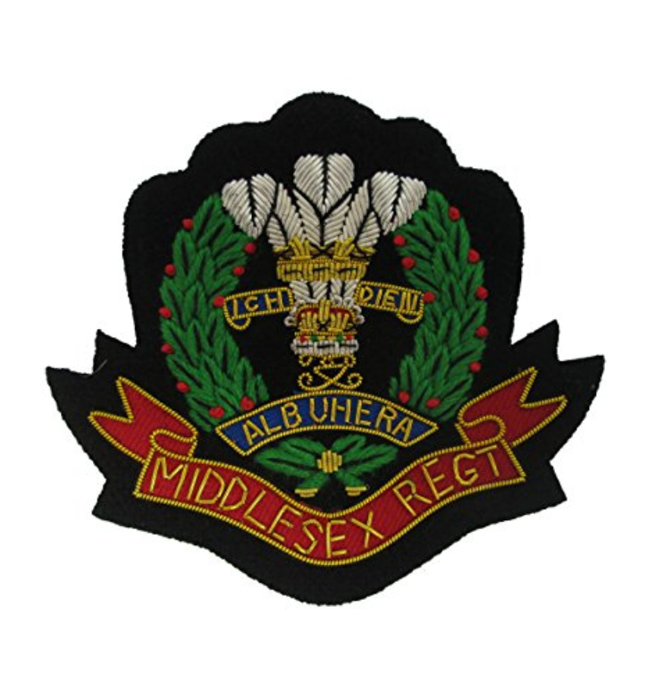 Middlesex Regiment Blazer Badge
