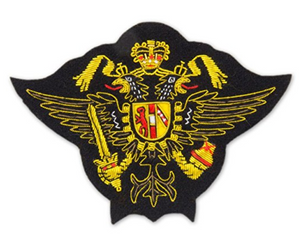 1st Queen's Dragoon Guards Regimental Blazer Badge