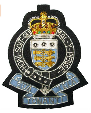 Royal Army Ordnance Corps Blazer Badge