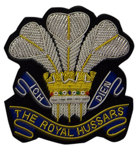 The Royal Hussars (Prince of Wales's Own) Regimental Blazer Badge
