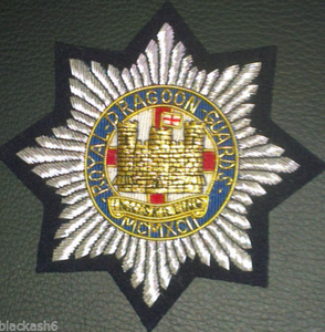 Royal Dragoon Guards Embroidered Blazer Badge