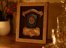 Royal Air Force Solid Oak Plaque