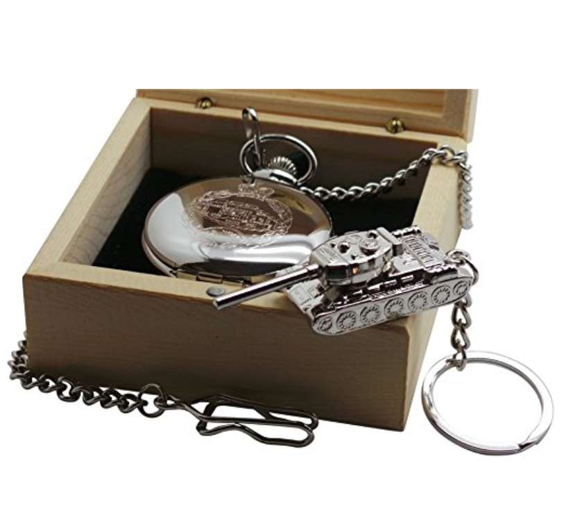 Royal Tank Regiment Pocket Watch Gift Set