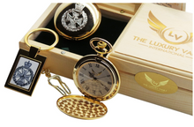 Royal Green Jackets Pocket Watch and Keyring Gift Set