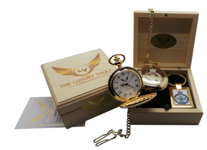 Royal Green Jackets Pocket Watch and Keyring Gift Set