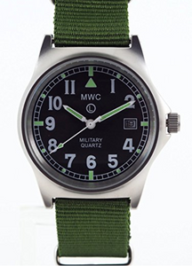 MWC G10 LM Military Watch (Olive Green Strap) 50M