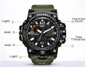 Men's Military Sports Watch