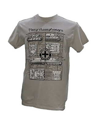 German Army Tanks World War II T-Shirt