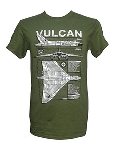 Avro Vulcan Heavy Bomber Falklands War Military T-Shirt