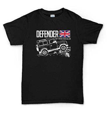 Defender Of The Realm Off Road Land Rover Fans T-shirt