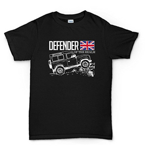 Defender Of The Realm Off Road Land Rover Fans T-shirt