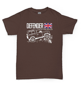 Defender Of The Realm Off Road Land Rover Fans T-shirt