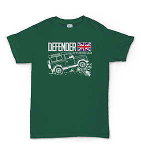 Defender Of The Realm Off Road Land Rover Fans T-shirt