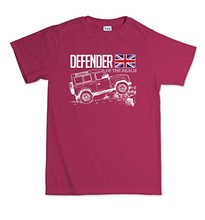 Defender Of The Realm Off Road Land Rover Fans T-shirt