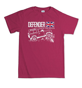 Defender Of The Realm Off Road Land Rover Fans T-shirt