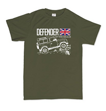 Defender Of The Realm Off Road Land Rover Fans T-shirt