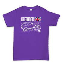 Defender Of The Realm Off Road Land Rover Fans T-shirt