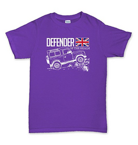 Defender Of The Realm Off Road Land Rover Fans T-shirt