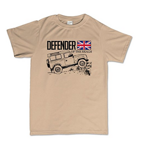 Defender Of The Realm Off Road Land Rover Fans T-shirt