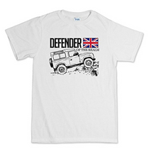 Defender Of The Realm Off Road Land Rover Fans T-shirt