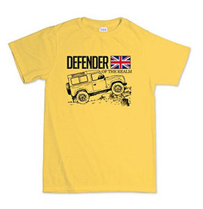 Defender Of The Realm Off Road Land Rover Fans T-shirt
