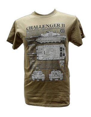 Challenger 2 British Army Tank T-Shirt